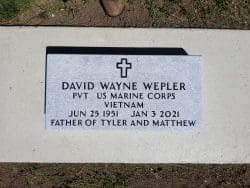 customized marker memorial